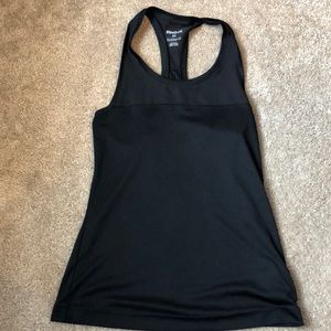 Black Reebok work out tank
